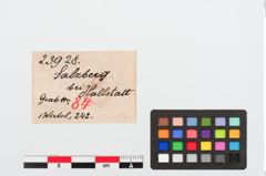 Etiketten zu Spinnwirtel (NHMW-PRAE-023928)